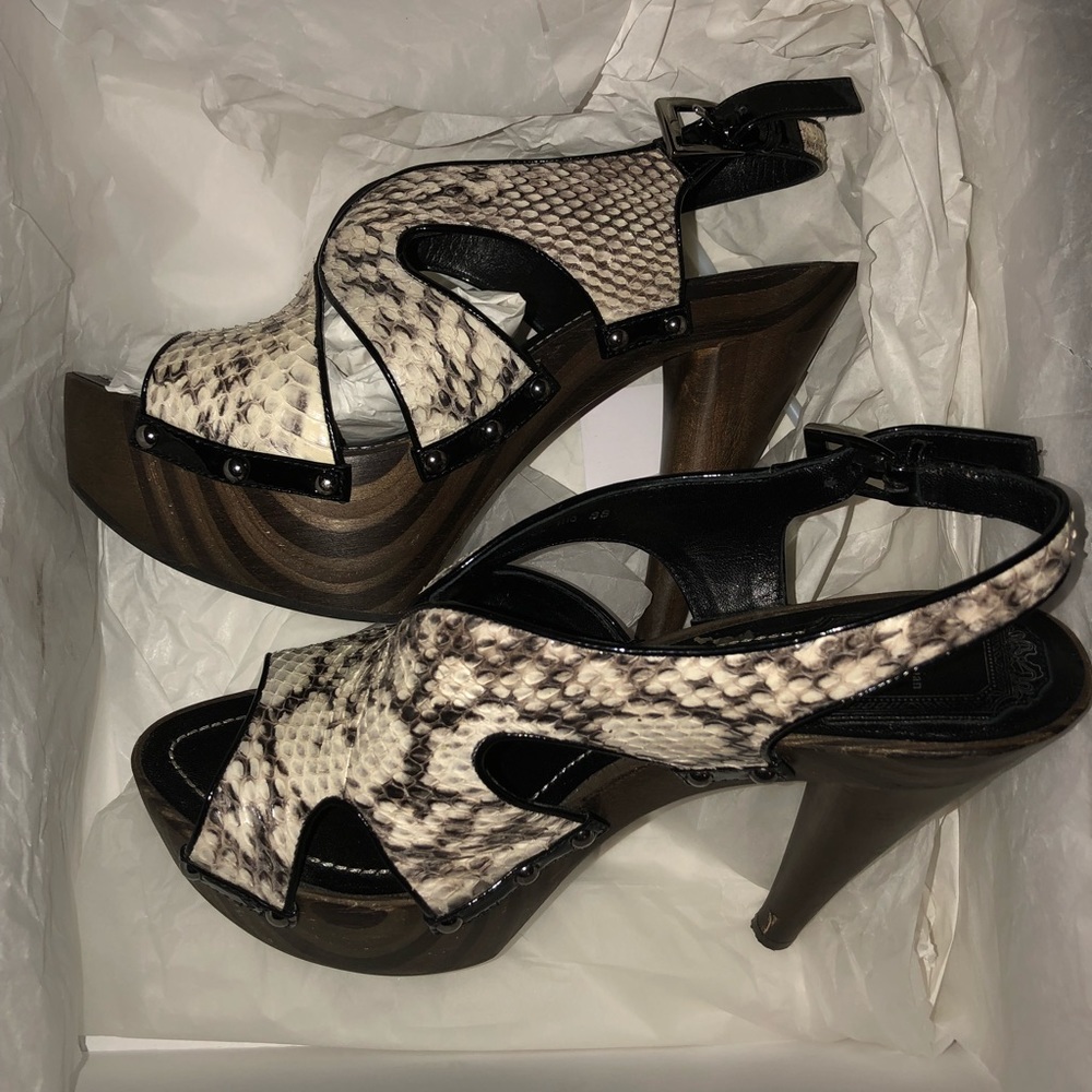 Christian Dior Snake heels (38) / (8) brand new - Picture 5 of 7
